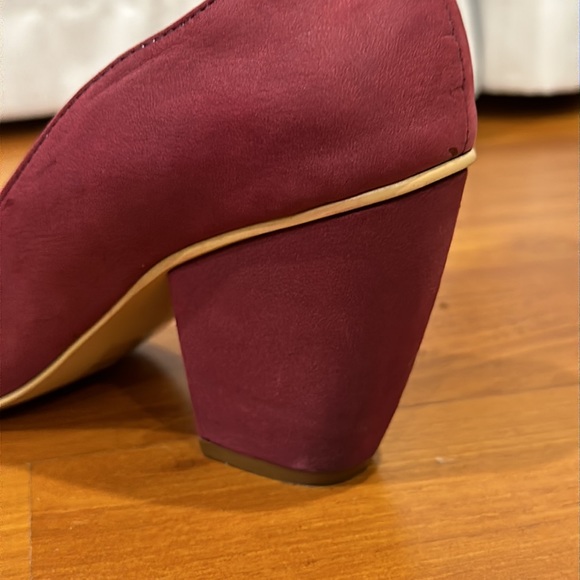 Klub Nico Open Toe Heels Color Wine Red Size 7M - Picture 6 of 16